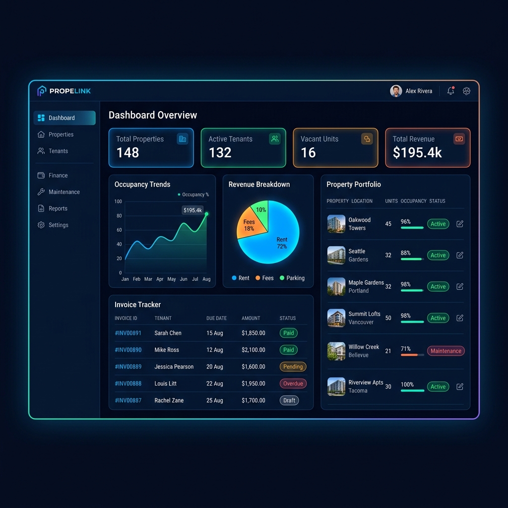 Spacious ERP Dashboard Illustration